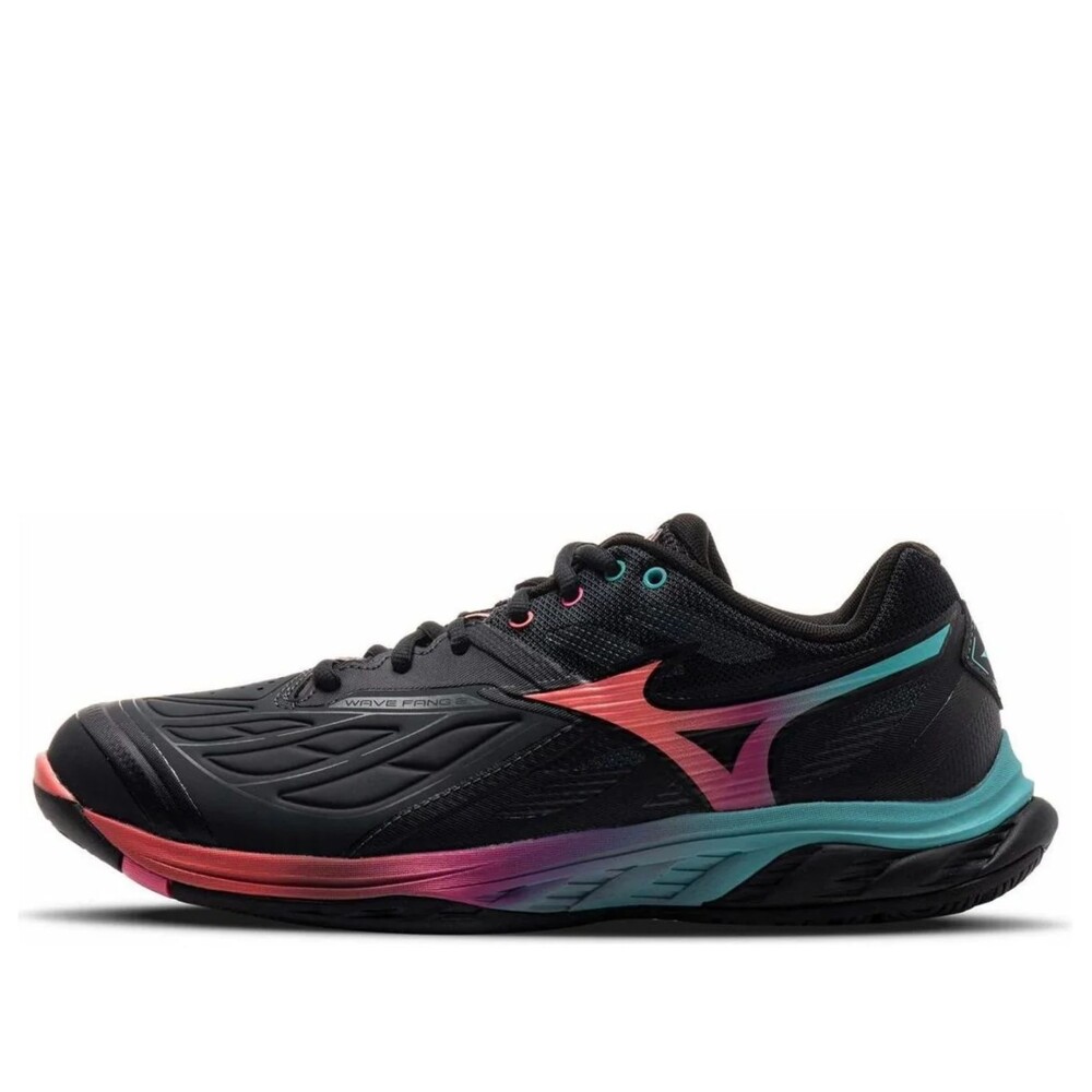 NEW Mizuno Wave Fang 2 Wide in Salute Hibiscus Peacock Blue - 71GA231337 MT